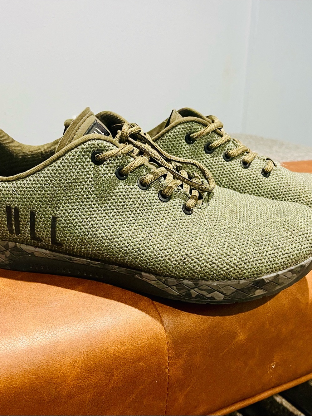 NOBULL Olive Green Trainer - Men’s Size 12.5 (Women's 14) CrossFit Gym Shoes